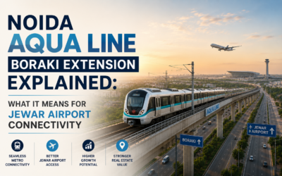 Illustration of the planned Aqua Line extension from Depot Station to Junpat and Boraki multi-modal hub