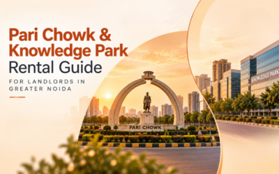 Pari Chowk and Knowledge Park rental area in Greater Noida