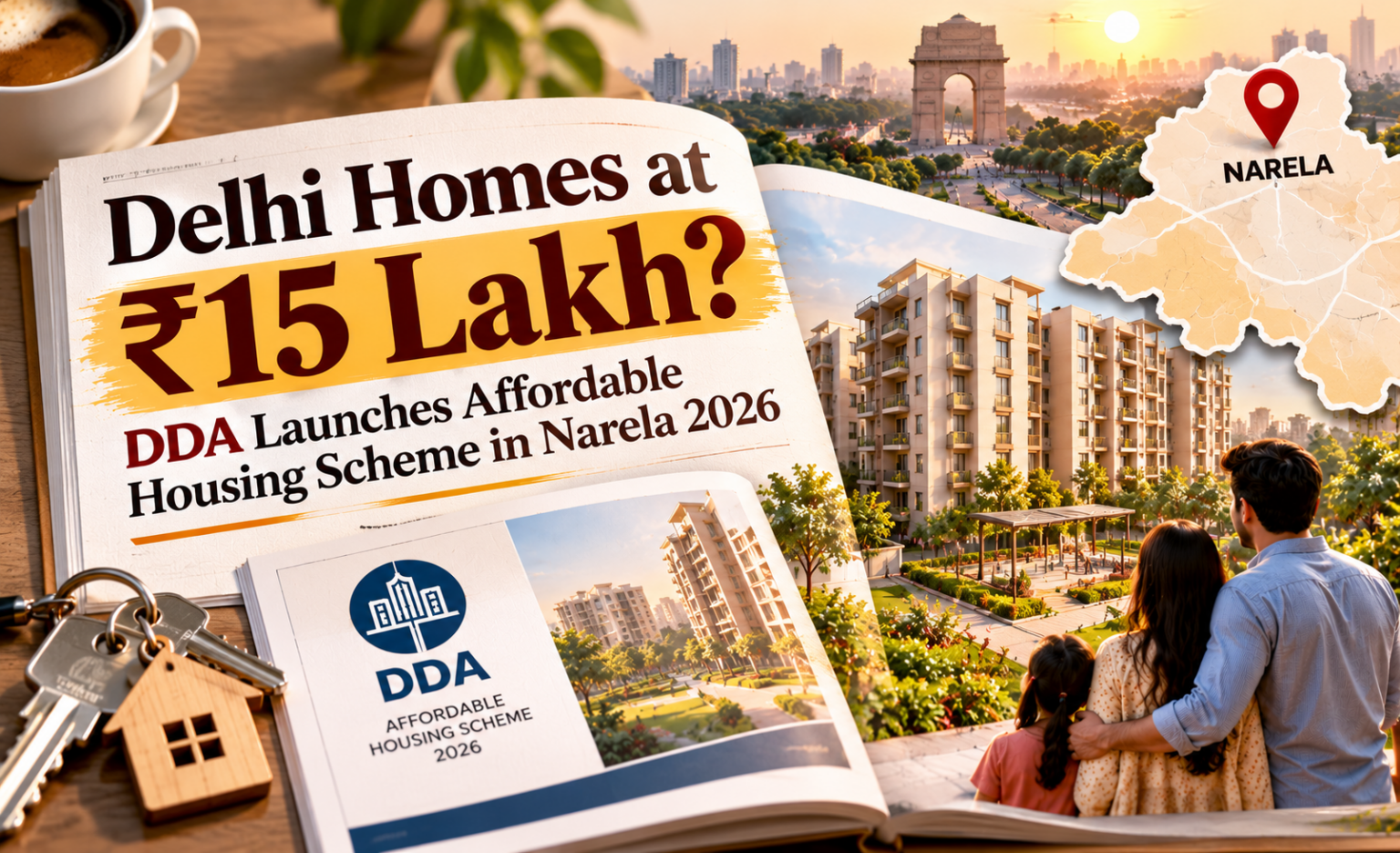 Lig Low Income Group Delhi Homes at ₹15 Lakh? DDA Launches Affordable Housing Scheme in ...