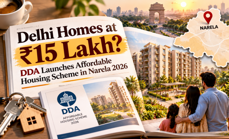Lig Low Income Group Delhi Homes at ₹15 Lakh? DDA Launches Affordable Housing Scheme in ...