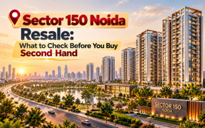 Godrej Global Business City inside the DMIC Integrated Township, featuring modern residential towers, integrated business infrastructure, highways, and airport connectivity, highlighting a 23.2-acre Godrej Properties development and real estate investment opportunities near Greater Noida.